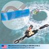 valonic Racoon - Retractable Ratchet Straps - 1300 lbs, with Protection pad and Hooks, 6 ft x 1 in, 2 Pack Black - Boat tie Down Straps view 4