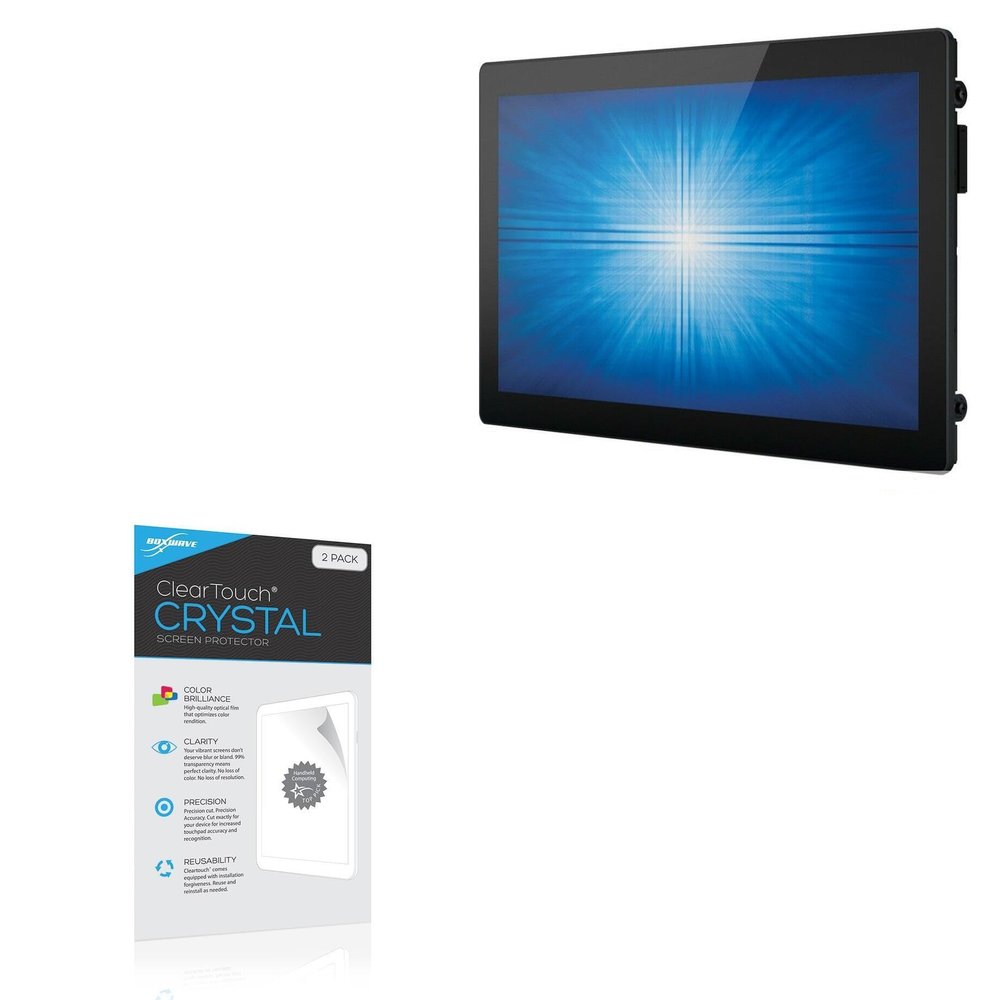 BoxWave Screen Protector Compatible with Elo 2094L - ClearTouch Crystal (2-Pack), HD Film Skin - Shields from Scratches