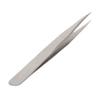 Utoolmart 27-SA Precision Stainless Steel Micro-magnetic Pointed Tip Tweezer Silver Tone with Card Bag 1 pcs view 4