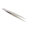 Utoolmart 00-SA Precision Stainless Steel Micro-magnetic Pointed Tip Tweezer Silver Tone with Card Bag 1 pcs view 1