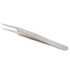 Utoolmart 51-SA Precision Stainless Steel Micro-magnetic Curved Pointed Tip Tweezer Silver Tone with Card Bag 1 pcs view 3