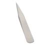 Utoolmart 27-SA Precision Stainless Steel Micro-magnetic Pointed Tip Tweezer Silver Tone OPP bags 2 pcs view 1