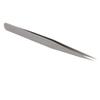 Utoolmart 27-SA Precision Stainless Steel Micro-magnetic Pointed Tip Tweezer Silver Tone OPP bags 2 pcs view 2