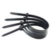 Zip ties 12 inch Black small Nylon Cable ties 100 per pack for Indoor and Outdoor Uses 3 latches for stronger locks With 60 Pounds Tensile Strength view 1