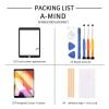 A-MIND for IPad 9.7" 2018 /iPad 6 6th Gen A1893 A1954 Touch Screen Replacement Parts,(NO LCD,NO Home Button) with Free Screen Protector+Repair Tools(Black) view 2
