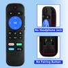 2PCS Universal Remote Control Compatible with Sharp Hisense Rok TV with Netflix hulu VUDU Sling Keys (Built-in Rok TV, Not Rok Player Connect w/TV) view 3
