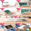 360 Rotatable Keyboard Compatible with iPad 10.2 inch (9th 8th 7th Gen 2021/2020/2019) Keyboard Case with Touchpad, Backlits Trackpad Keyboard Flip Case,Silver-Touchpad view 4