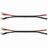 CNCESS CESS-079 Banana Plug to Spade Plug Adapter Cable, Female Banana Jack to Large Spade, 12 AWG Tinned Copper Wire, 6-Inch Length (Large Spade) view 4