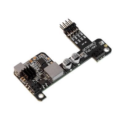 UCTRONICS PoE HAT for Raspberry Pi 4B/3B+, Power Over Ethernet (PoE) Support 802.3af PoE Network Standard, Compatible with Pi 4B / 3B+