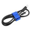 uxcell 20pcs Hook and Loop Straps, 1-inch x 8-inch Securing Straps Reusable Fastening Cable Tie (Blue) view 4