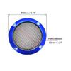uxcell Speaker Grill Cover 3 Inch 95mm Mesh Decorative Circle Subwoofer Guard Protector Black and Light Blue 2pcs view 2