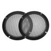 uxcell Speaker Grill Cover 6.5 Inch 184mm Mesh Decorative Circle Subwoofer Guard Protector Black 2pcs view 1