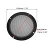 uxcell Speaker Grill Cover 6.5 Inch 184mm Mesh Decorative Circle Subwoofer Guard Protector Black 2pcs view 2