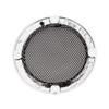 uxcell Speaker Grill Cover 3 Inch 95mm Mesh Decorative Circle Subwoofer Guard Protector Black and Silver 2pcs view 3