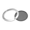 uxcell Speaker Grill Cover 3 Inch 95mm Mesh Decorative Circle Subwoofer Guard Protector Black and Silver 2pcs view 4