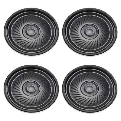 uxcell 4Pcs Round Internal Magnet Speaker Loudspeaker 8 Ohm 2W 40mm Dia Metal Shell