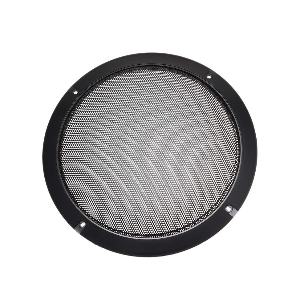 uxcell Speaker Grill Cover 8 Inch 225mm Mesh Decorative Circle Subwoofer Guard Protector Black
