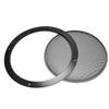 uxcell Speaker Grill Cover 8 Inch 225mm Mesh Decorative Circle Subwoofer Guard Protector Black view 4