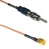 0.5 feet RG316 AM/FM Male to SSMA Male RF Pigtail Coaxial Cable view 1