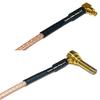 1 feet RG316 MC Card Male Angle to MS156 Male Angle Long RF Pigtail Coaxial Cable view 1