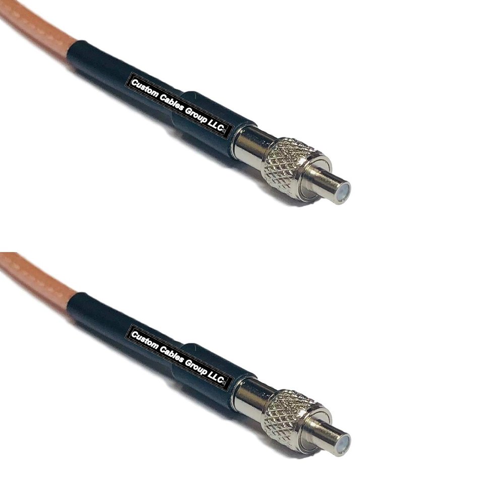 0.5 feet RG316 TS-9 Female to TS-9 Female RF Pigtail Coaxial Cable