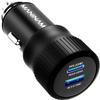 MANINAM All-Metal 73W Super Fast USB-C Car Charger M113 PPS PD 3.0 Dual-Port Fast Charger 55W+18W for Samsung S24 S23 S22 Note 10 Plus iPhone 15 14 MacBook Laptop No Cable, US Brand Warranty view 1