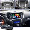 RoverOne Car Stereo Bluetooth Radio GPS Navigation Multimedia Head Unit for Hyundai Santa FE Santafe IX45 2013 2014 2015 2016 2017 with Touch Screen Android DSP MirrorLink view 3