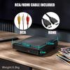 Ceihoit Mini HD DVD Player, CD Players for Home, DVD Players for TV, HDMI and RCA Cable Included, Up-Convert to HD 1080p, All Region, Breakpoint Memory, Built-in PAL/NTSC, USB 2.0 view 3