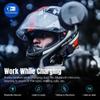 Fodsports FX6 Motorcycle Bluetooth Headset 2 Pack, 6 Riders Group Motorcycle Intercom Bluetooth, 1000M Motorbike Helmet Communication Systems/Voice Command/Universal Pairing/FM Radio view 4