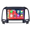 RoverOne Car Stereo Bluetooth GPS Navigation Multimedia Head Unit for Hyundai Santa Fe Santafe 2006-2011 with Touch Screen Android DSP MirrorLink (Without Canbus) view 2