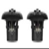 (2) Rockville MS40B White 4" 200 Watt Marine Wakeboard Tower Boat Speakers view 4