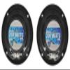 (2) Rockville MS40B Chrome 4" 200 Watt Marine Wakeboard Tower Boat Speakers view 4