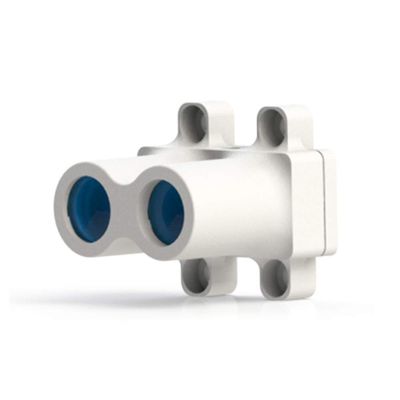 Taidacent 40M Pulse TOF Distance Sensor Single-Point Long Range Laser Distance Sensor Outdoor Traffic Car Collision Avoidance Traffic Radar Sensor (Switch, White)