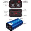 1000 Watt Car Power Inverter Dual AC Outlets 12V DC to 110V/240V AC Modified Sine Wave Inverter 12V DC to AC Power, 2000W Surge Peak Power,Car Power Charger Inverter with Battery Clips,12Vto110V view 4