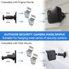 (15 Pack) Vinyl Siding Clips Hooks, No-Hole Needed Siding Hangers for Outdoor Mounted Home Security Cameras, Stainless Steel view 2