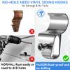 (15 Pack) Vinyl Siding Clips Hooks, No-Hole Needed Siding Hangers for Outdoor Mounted Home Security Cameras, Stainless Steel view 3