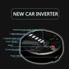ZHHID 150W Car Power Inverter DC 12V to 110V/240V AC Converter, Car Lighter Adapter to Electrical Outlet 4 USB Charging Ports 2 AC Outlets,12Vto110V view 3