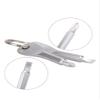 CoscosX 100 Sets Portable Every Day Carry Keys Ring Cross and Slot Type Screwdriver Men's Socks Key Outdoor Multifunction Key Chain Stainless Keychain Pocket Tool Screwdriver Set with Keychain view 3