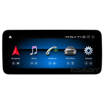 Android9.0 W176 X156 C117 Qualcomm 8 Core 4+64GB 10.25" IPS Screen Monitor 4G CarPlay Multimedia Player GPS Navigation for Benz A CLA GLA Headunit NTG4.X