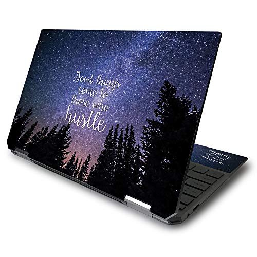 MightySkins Skin for HP Spectre x360 13.3" Gem-Cut (2020) - Hustle | Protective, Durable, and Unique Vinyl Decal wrap cover | Easy To Apply, Remove, and Change Styles | Made in the USA (HPS3601320-Hustle)