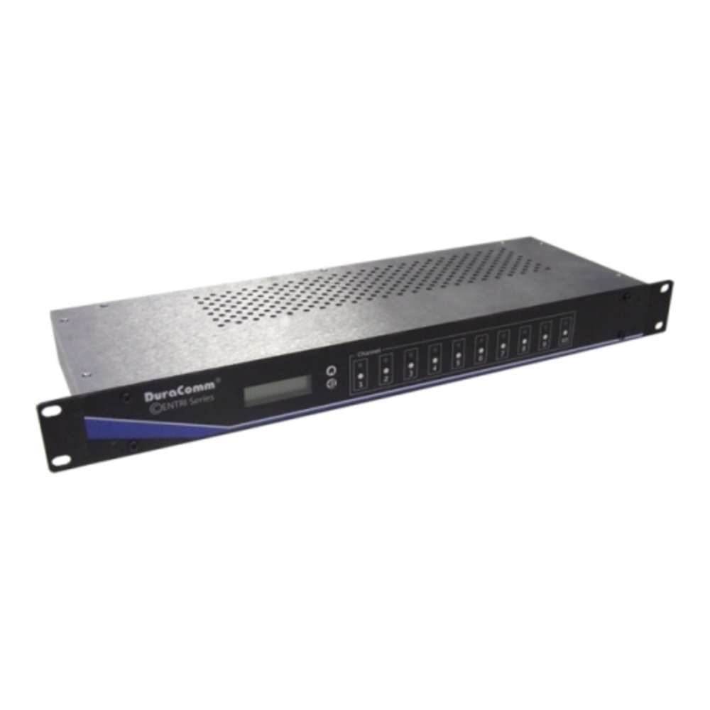 DuraComm - DP-10IN-100-MU - DP-10i Centri Series Power Distribution Panel, Input -60-0VDC, 100A Max per Panel, 10