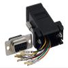 Cable Leader DB9 to RJ Modular Adapter (F/RJ-45 Black) view 1
