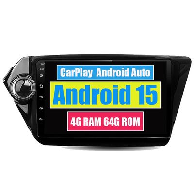 RoverOne Car Stereo Bluetooth Radio GPS Navigation Multimedia Head Unit for Kia k2 Rio 2012 2013 2014 2015 2017 with Touch Screen Android DSP MirrorLink