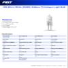 Feit Electric 10W T3 Halogen Light Bulb, Dimmable, 3000K Warm White, G4 Base, Ideal for Landscape Lighting, Damp Location Rated, 2,000-Hour Lifespan, BPQ10T3/RP/12, 12-Pack view 2