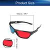 Othmro 2Pcs Durable 3D Style Glasses 3D Viewing Glasses 3D Movie Game Glasses Red-Blue 3D Glasses Plastic Frame Black Resin Lens for 3D TV Cinema Films DVD Viewing Home Movies view 3