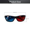 Othmro 3Pcs Extra Upgrade Style Red-Blue 3D Glasses - Plastic Frame Black Resin Lens - 3D Movie & Game Glasses view 2