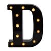 Ulalaza Black & White LED Light Up Sign 2xAA Battery Powered Letter Marquee for Wedding Birthday Party Christmas Lamp Night Light view 1