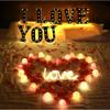 Ulalaza Black & White LED Light Up Sign 2xAA Battery Powered Letter Marquee for Wedding Birthday Party Christmas Lamp Night Light view 4