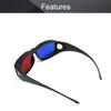 Othmro 3Pcs Durable 3D Style Glasses 3D Viewing Glasses 3D Movie Game Glasses Red-Blue 3D Glasses Plastic Frame Black Resin Lens for 3D TV Cinema Films DVD Viewing Home Movies view 3