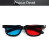 Othmro 3D Style Glasses - 3D Viewing Glasses with Red-Blue Lens, Plastic Frame, Black Resin for 3D TV, Cinema, Home Movies view 4